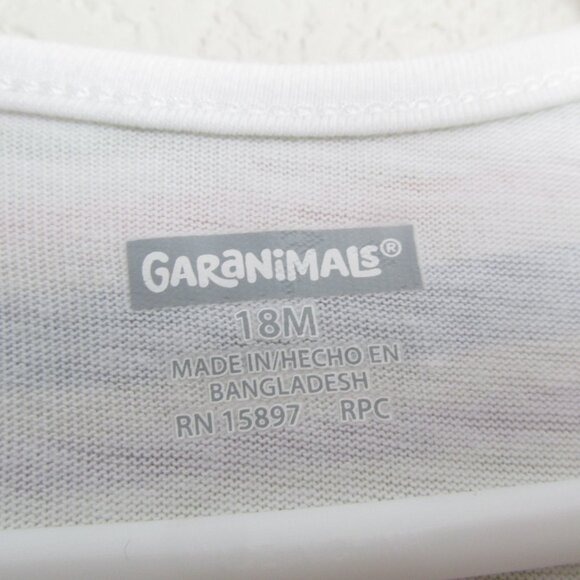 Garanimals Pullover T Shirt Dress Toddler Girls‎ 18M Multicolor Striped Pockets - Picture 2 of 4